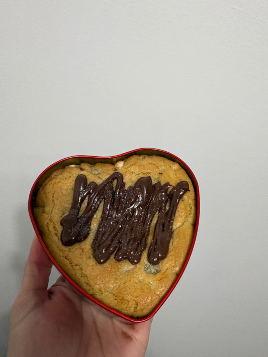 Cookie Heart Cake