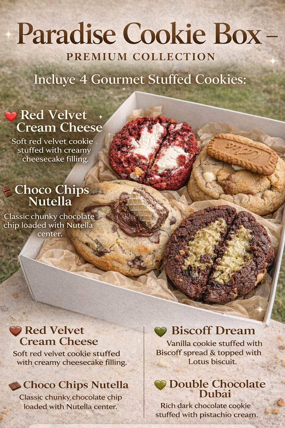 PARADISE COOKIE BOX PREMIUM